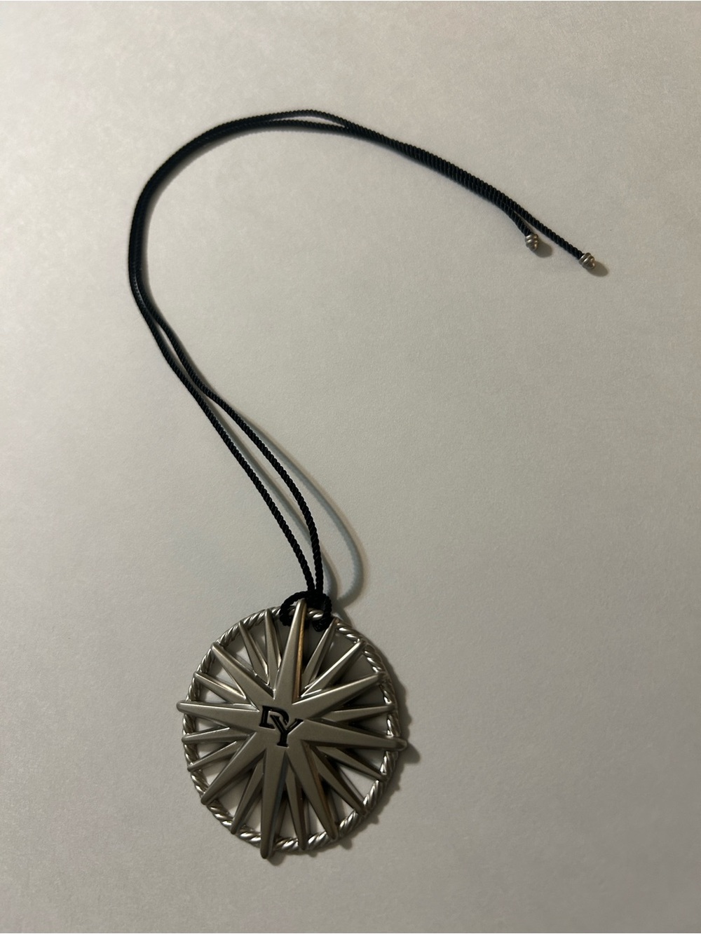 David Yurman Limited 2020 North Star Medallion Necklace Pendant Ornament